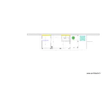 Transformation d'un garage en habitation (Plan RDC) - Complet
