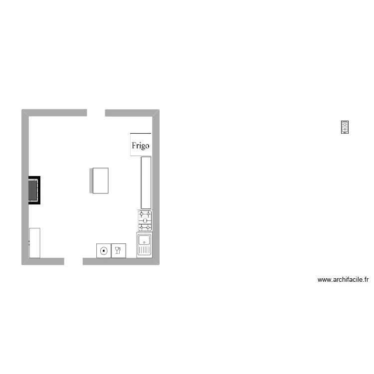cuisine. Plan de cuisine. Plan de