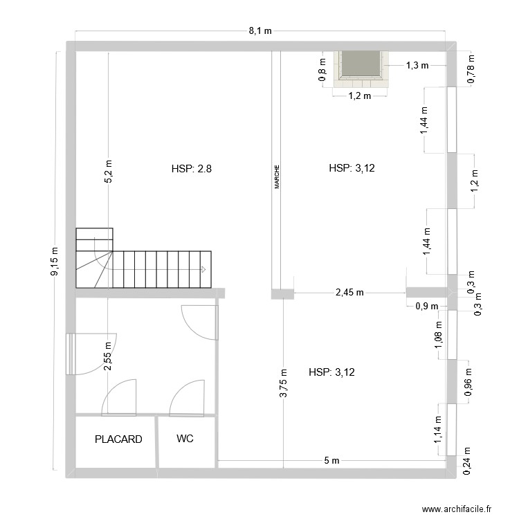 RIZZO rdc coté. Plan de 0 pièce et 0 m2