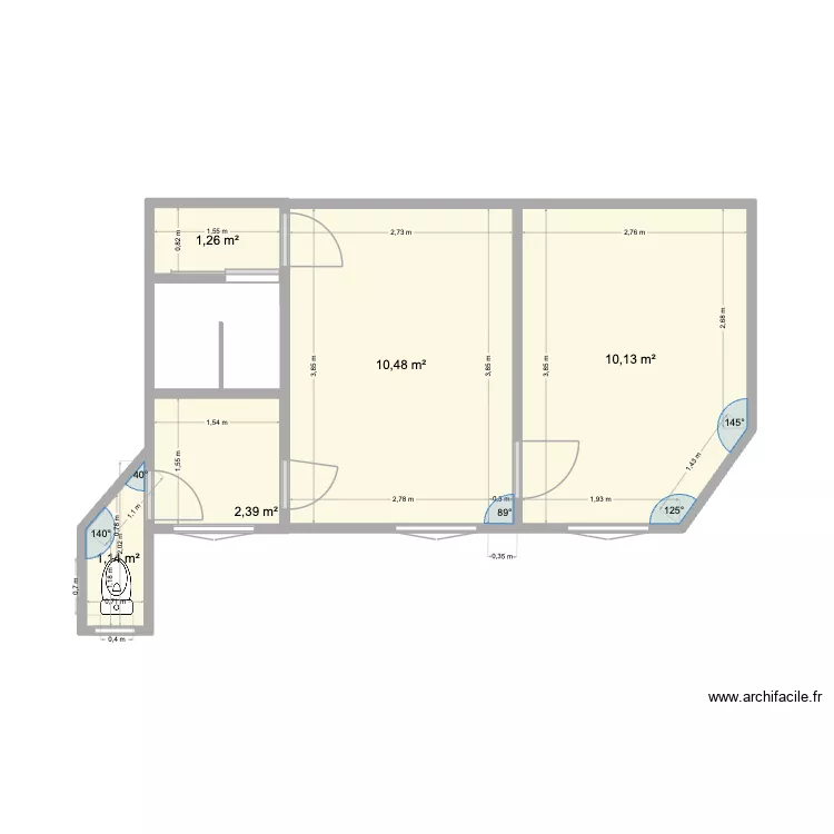 faie felix simple. Plan de 5 et 25 m² faie felix simple. Plan de 5 et 25 m²