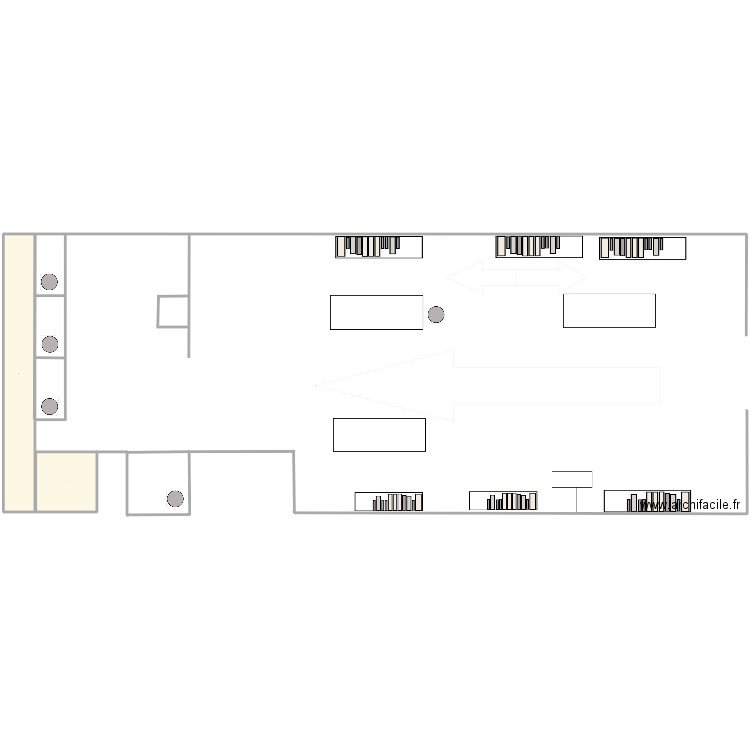CRA 2. Plan de 2 pièces et 1252 m2