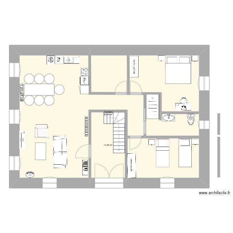 apezarena. Plan de 0 pièce et 0 m2