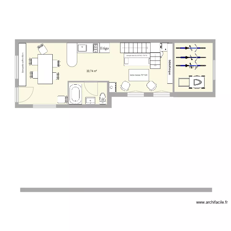 Maison Bleu 7 modif par g&egrave;t. Plan de 
