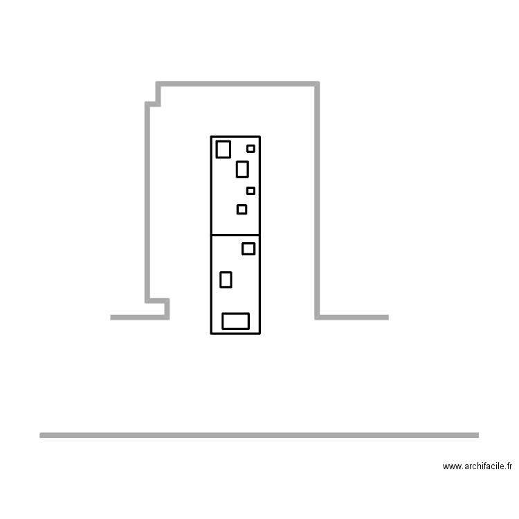 Petit Musée (table). Plan de 10 pièces et 6 m2