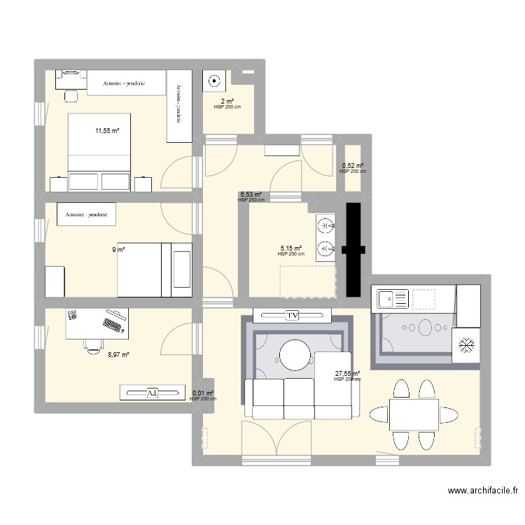PSB 2. Plan de 0 pièce et 0 m2