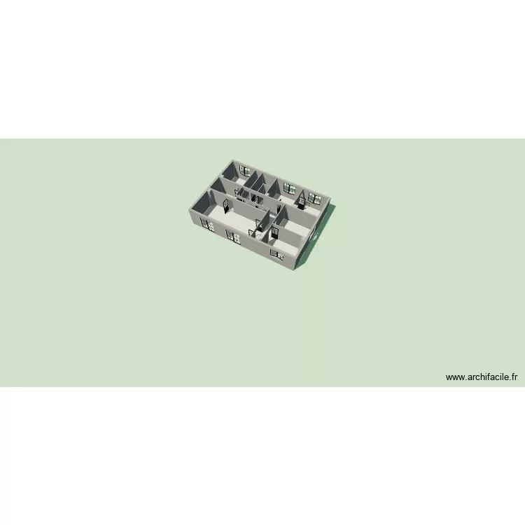 @d8sf123541. Plan de 17 Pièces et 215 m²