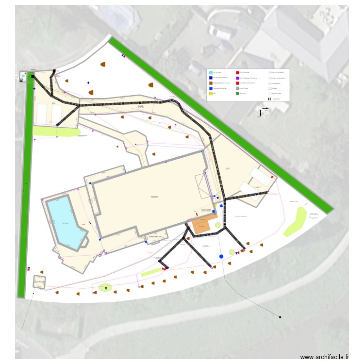 Extérieurs - Projet Janvier 2024. Plan de 0 pièce et 0 m2