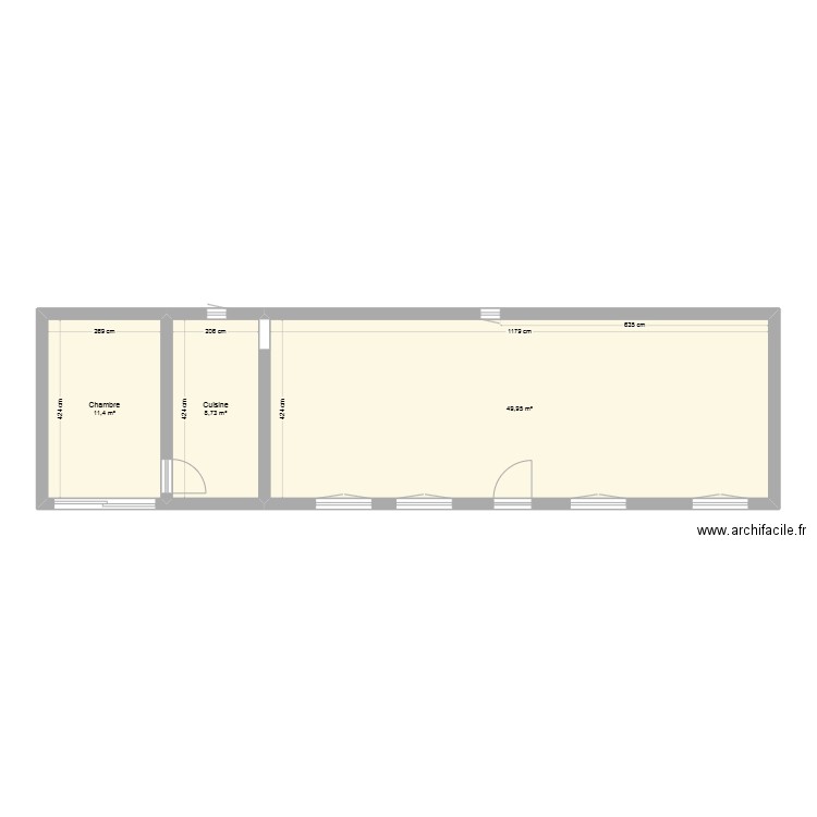 Plan de base Arceau. Plan de 0 pièce et 0 m2