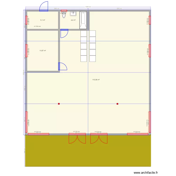 144 Олеся. Plan de 