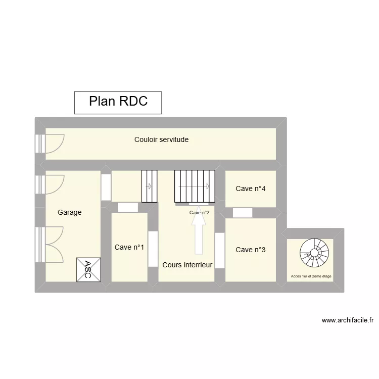 RDC version finale. Plan de 7 et 19 m² RDC version finale. Plan de 7 et 19 m²