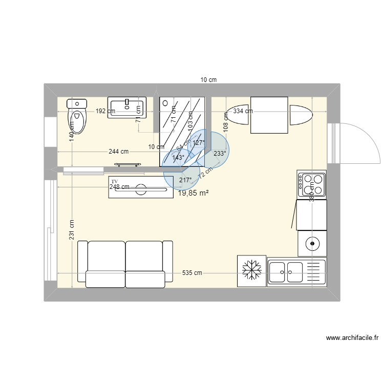 cath version 1. Plan de 0 pièce et 0 m2