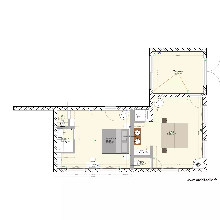 RDC Ch2 plan 1. Plan de RDC Ch2 plan 1. Plan de