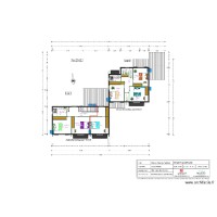 plan d'implantation R+1 David BERNHEIM 
