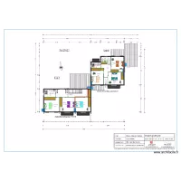 plan d'implantation R+1 David BERNHEIM