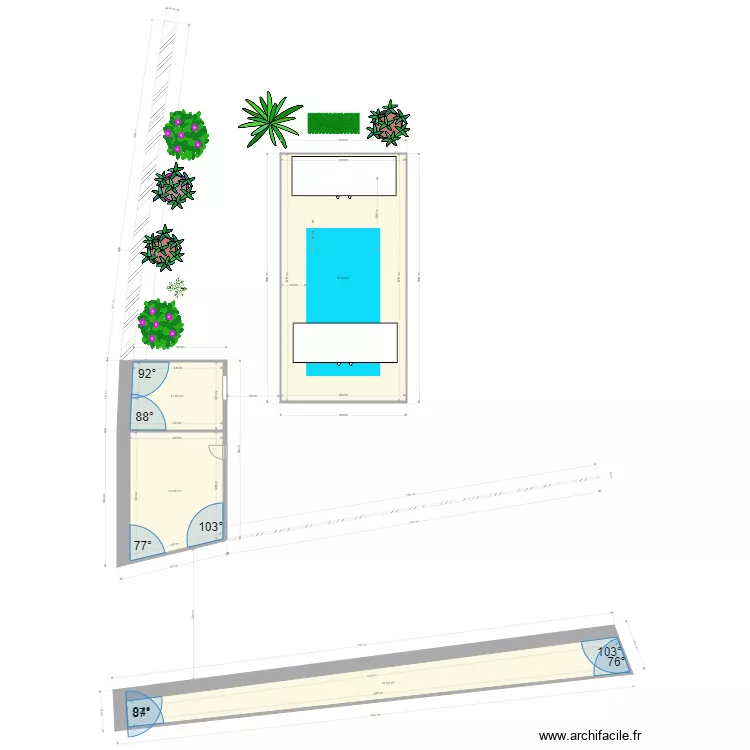 Piscine 03. Plan de 