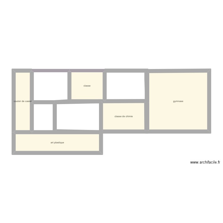 école de reve. Plan de 0 pièce et 0 m2