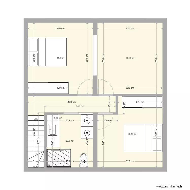 new house small 3. Plan de 