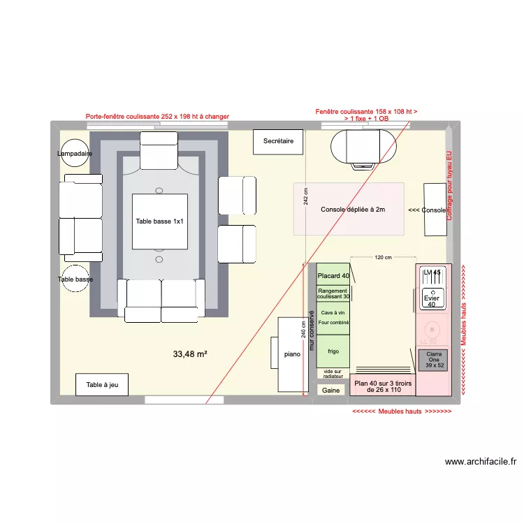 solution 240 x 240. Plan de 