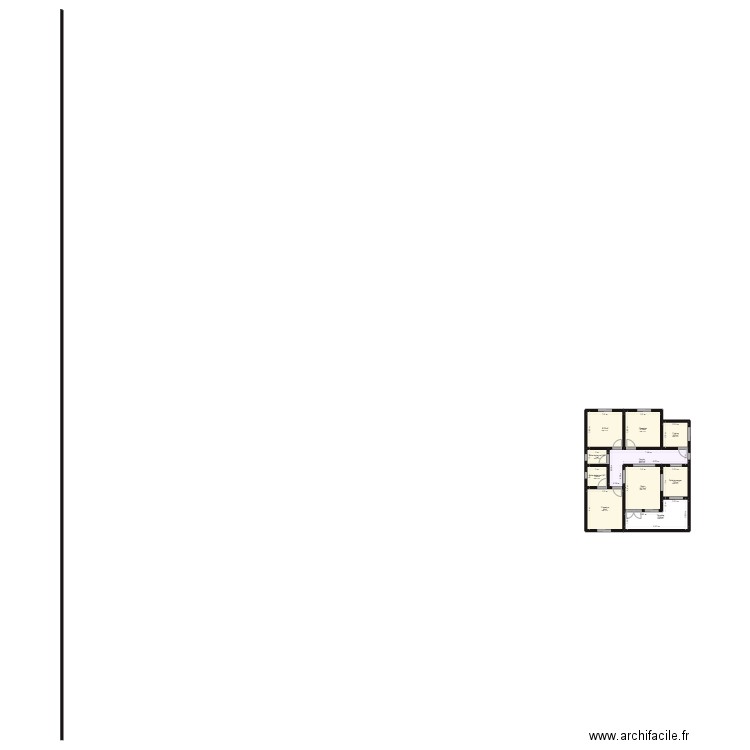 RESIDENCE GBATOTA FINALE. Plan de 10 pièces et 103 m2