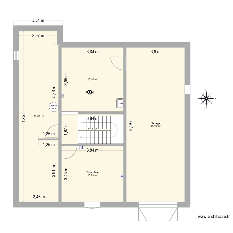 Maison A. Plan de 0 pièce et 0 m2