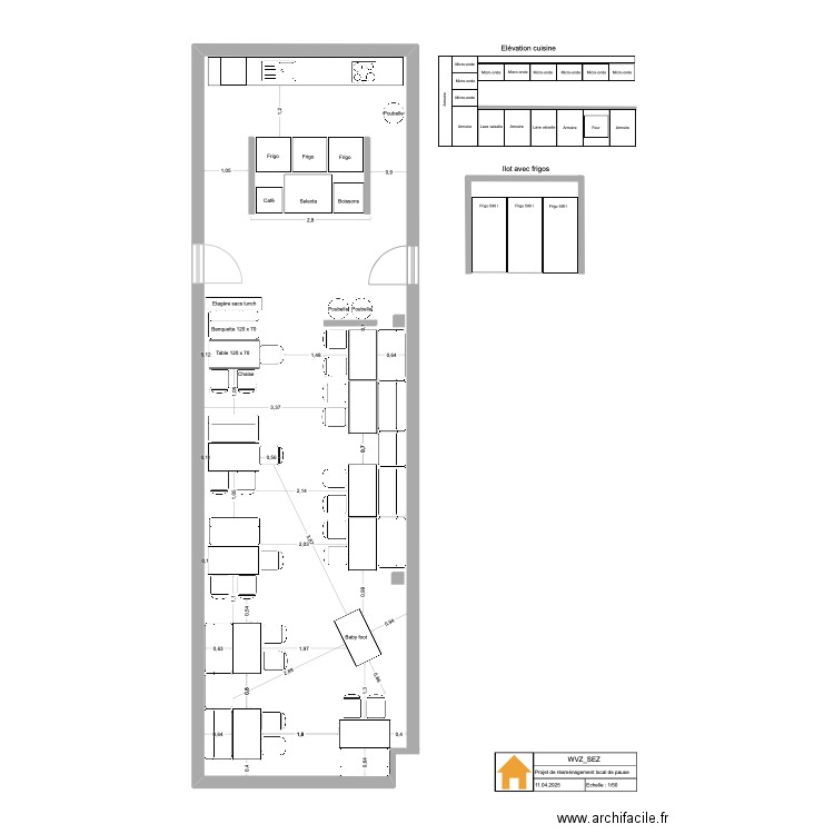 WVZ_SEZ Locval de pause 2. Plan de 0 pièce et 0 m2