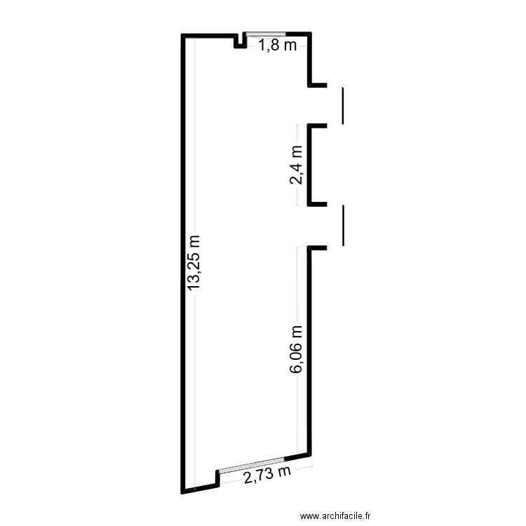 creation appatement immeuble A (cote nue). Plan de 0 pièce et 0 m2