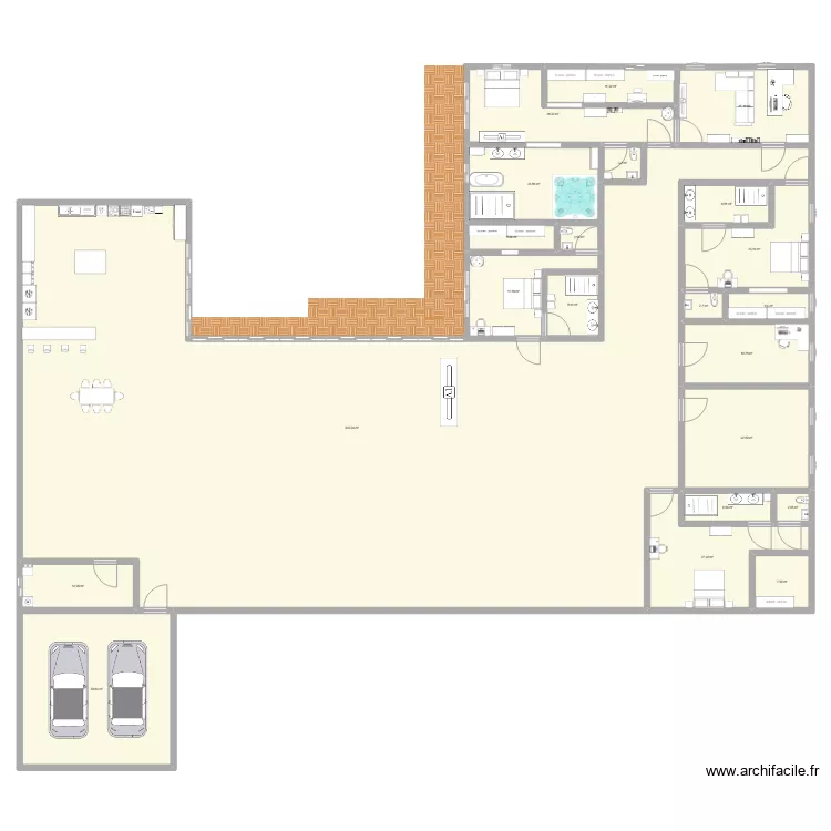 MAISON DANIEL. Plan de MAISON DANIEL. Plan de