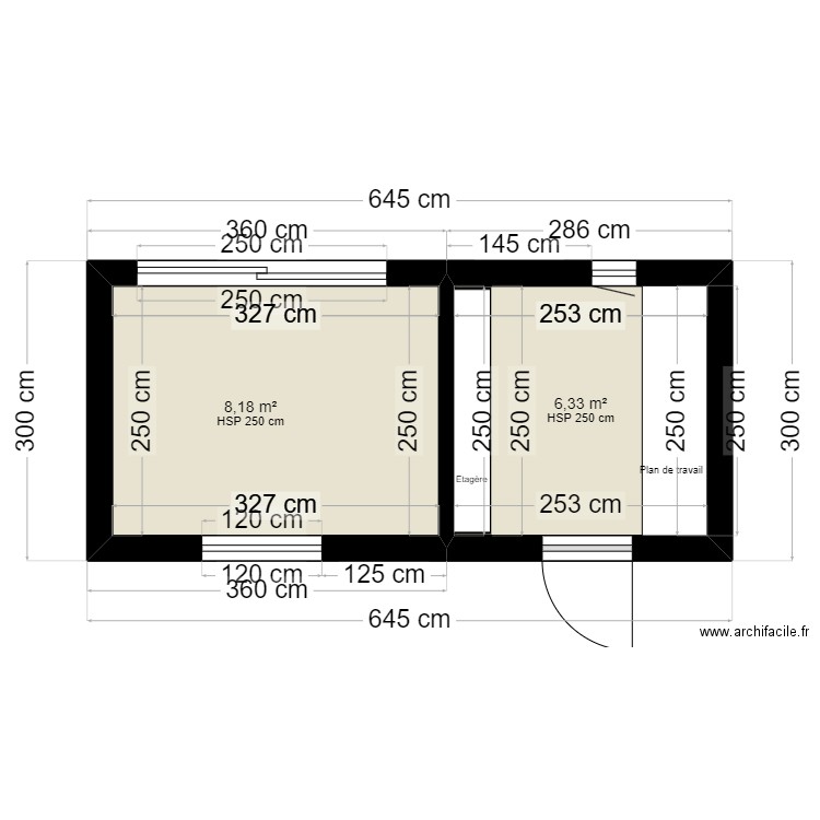 ABRI DE JARDIN V2. Plan de 0 pièce et 0 m2