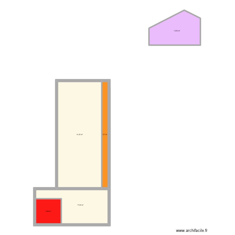 van aggelen. Plan de 6 pièces et 151 m2