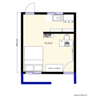 Plan 1 chambre