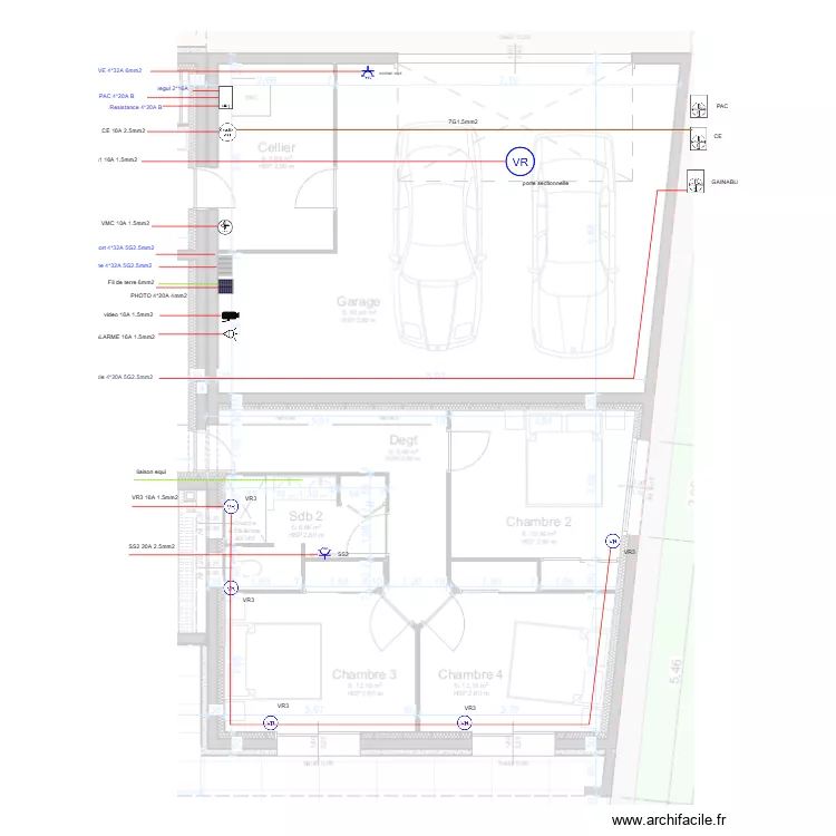 GARAGE cir spe. Plan de GARAGE cir spe. Plan de