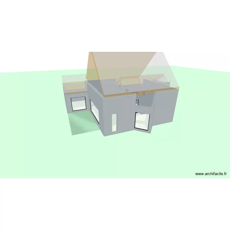 Jacques_projet. Plan de 5  et 125 m²