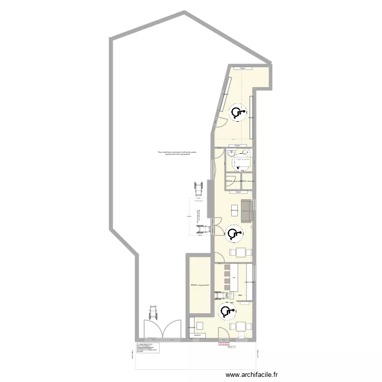 MONNEVILLE PROPAL DDT. Plan de 6 et 79 m² MONNEVILLE PROPAL DDT. Plan de 6 et 79 m²