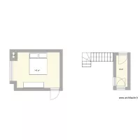 Boudoir haut + escalier haut