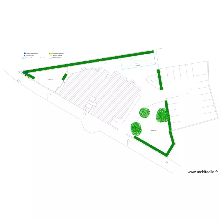 Plan de masse Tarbes 9. Plan de 