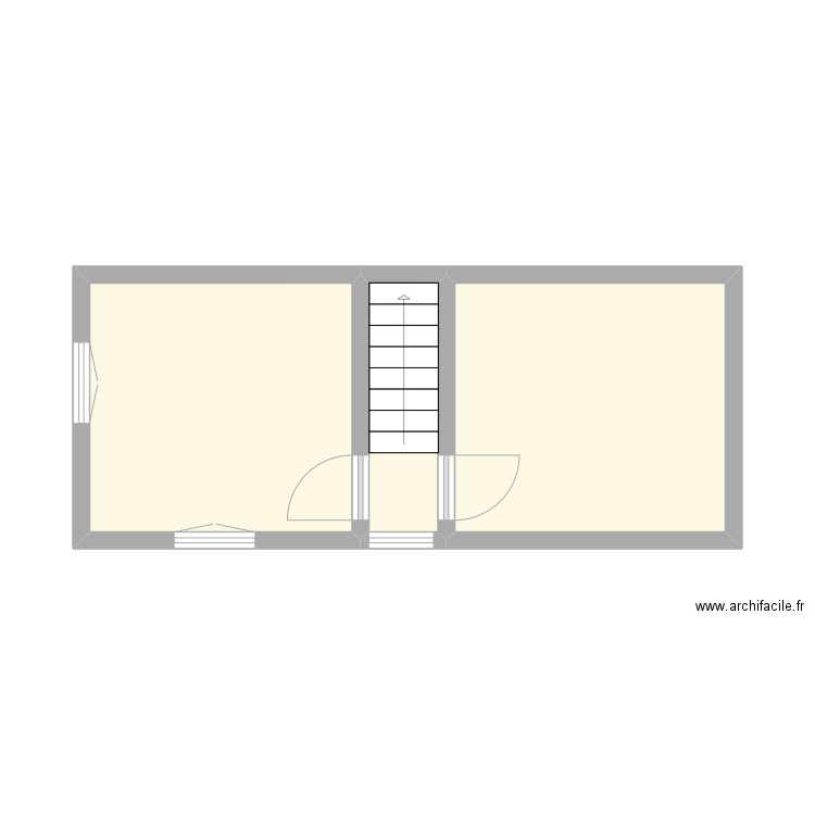 JANVIER _ LOUVIERS. Plan de 13 pièces et 61 m2