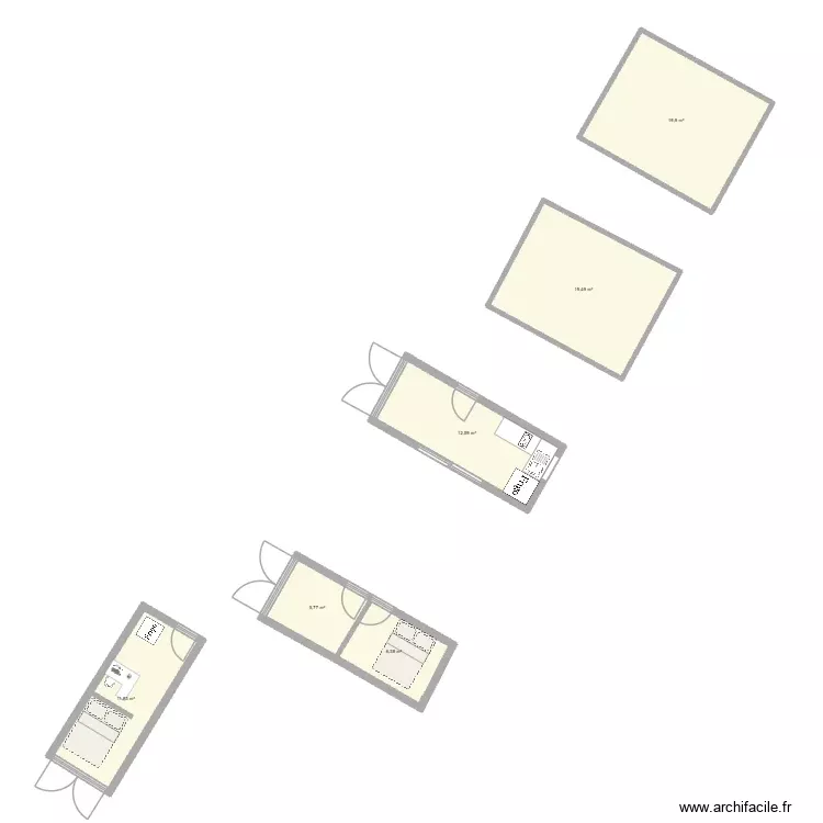 terrain maman. Plan de 6 Pièces et 76 m² terrain maman. Plan de 6 Pièces et 76 m²