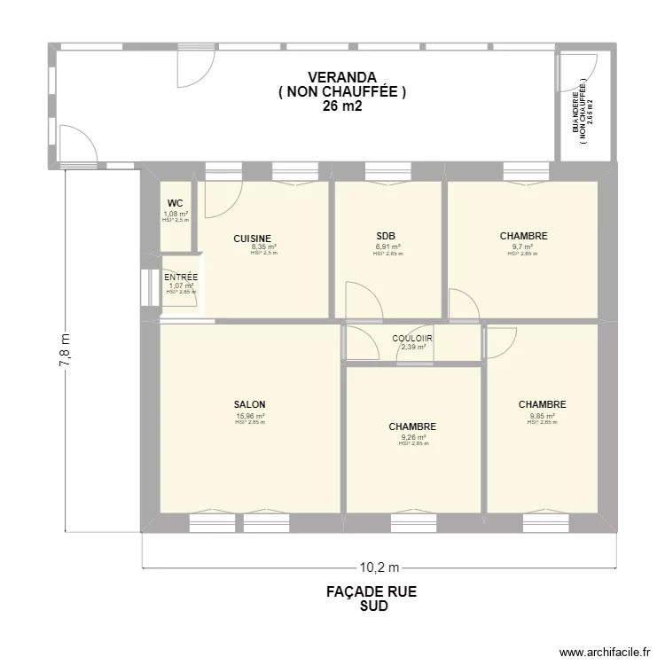 PLAN RDC 95. Plan de 