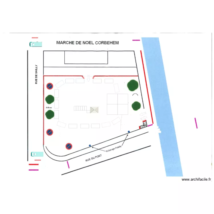 plan noel 2023. Plan de 