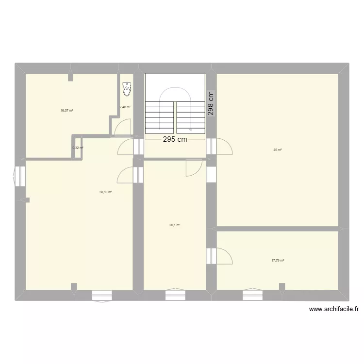 Avant travaux. Plan de Avant travaux. Plan de