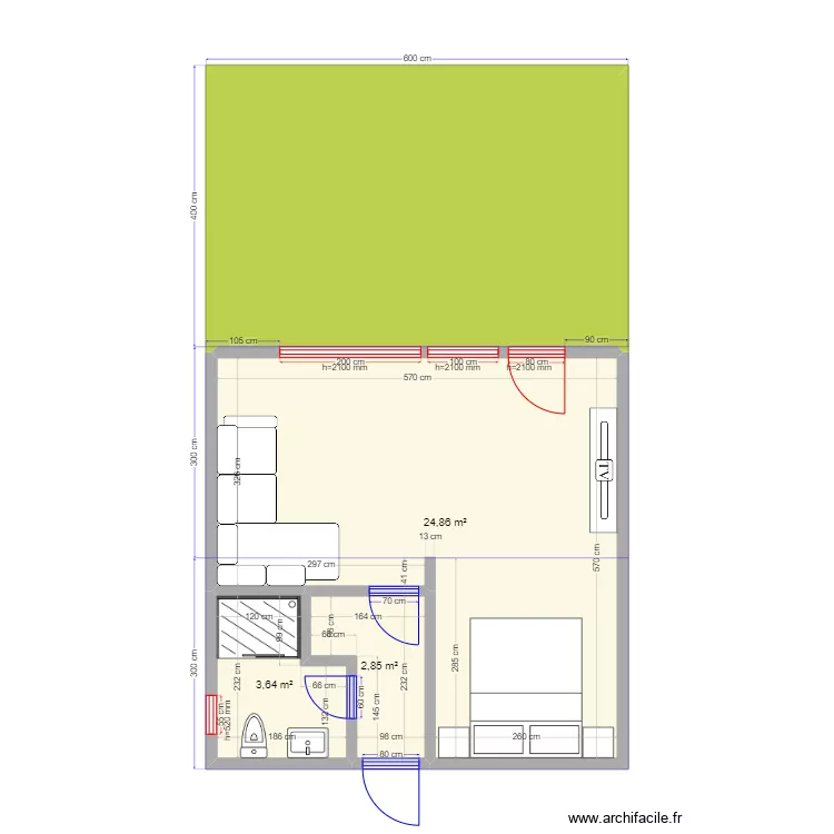 Юсупыч 211. Plan de 