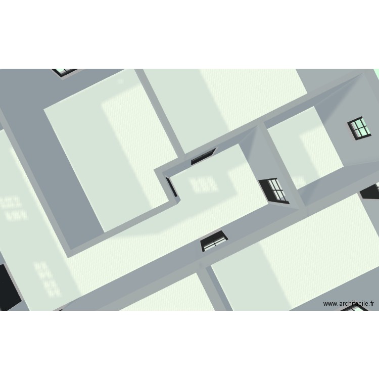 Home. Plan de 7 pièces et 110 m2