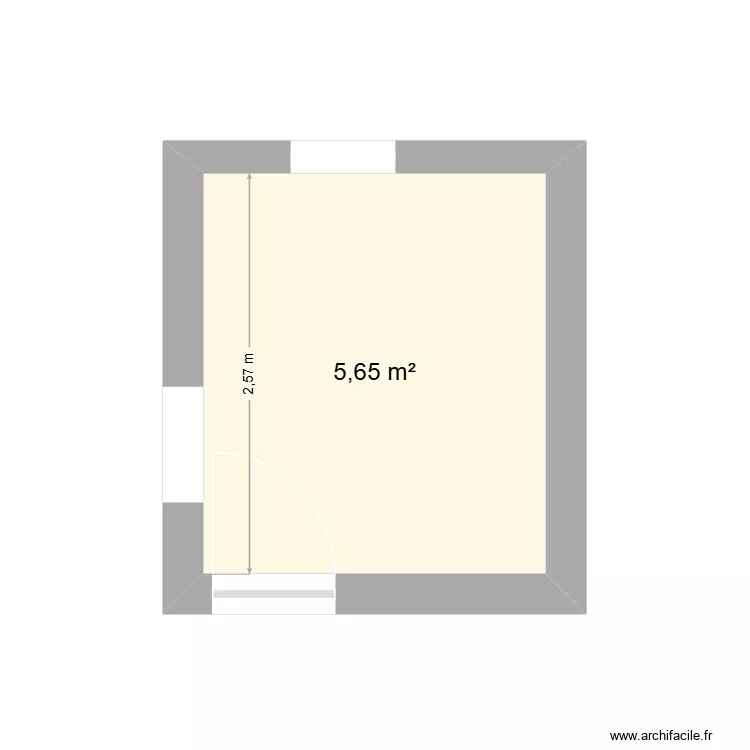 SALLE DE BAINS. Plan de 1 et 6 m² SALLE DE BAINS. Plan de 1 et 6 m²