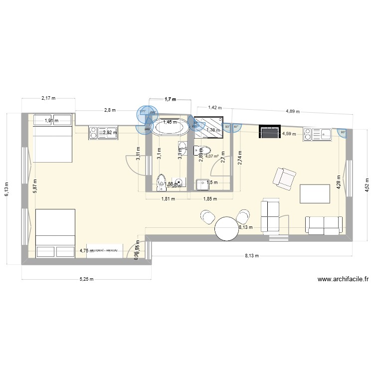 VERNEUIL V2. Plan de 0 pièce et 0 m2