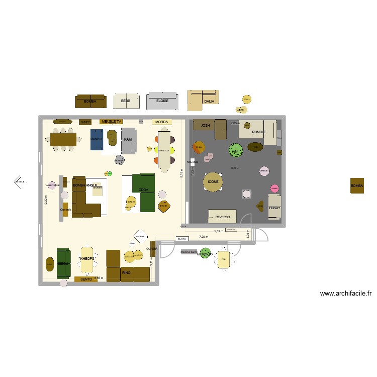 MAGASIN janvier 2026. Plan de 0 pièce et 0 m2
