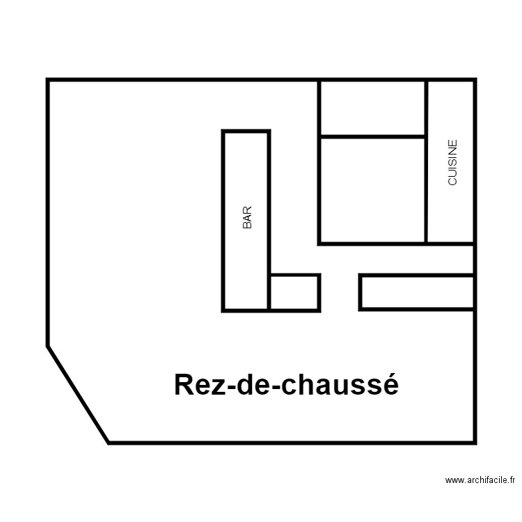 SAMMY'S BAR. Plan de 0 pièce et 0 m2