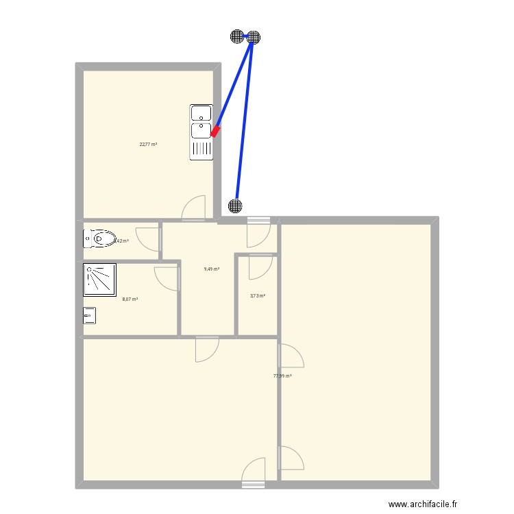 15 gallipoli harnes . Plan de 0 pièce et 0 m2