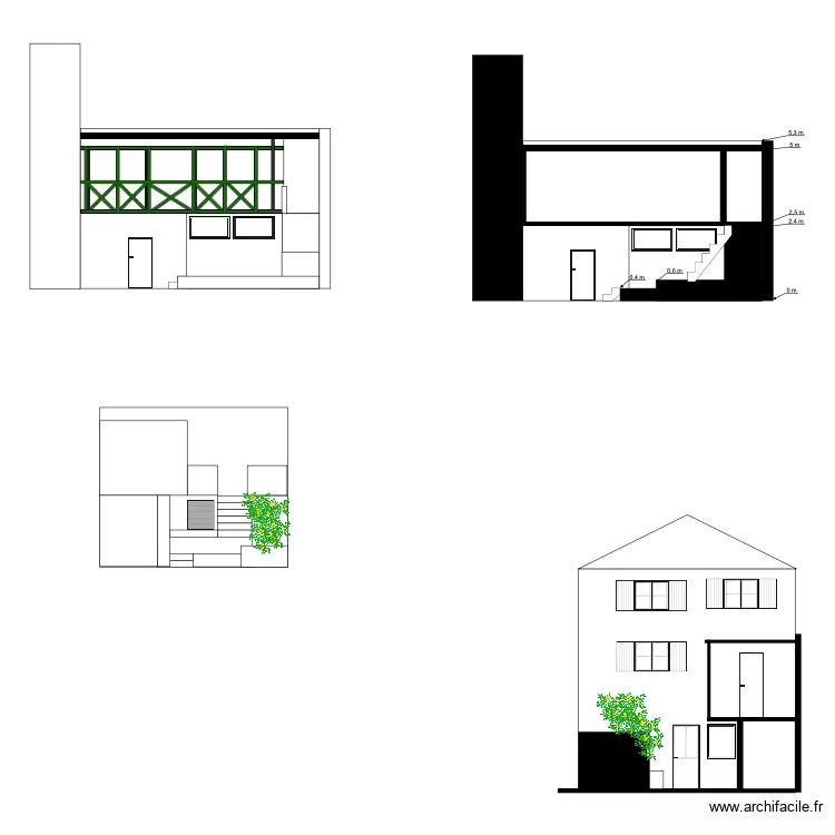 cou fac lolo. Plan de 