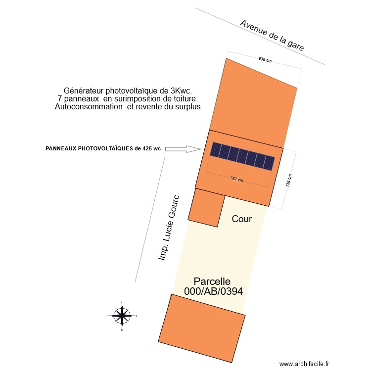 Plan de Masse Hollande. Plan de 0 pièce et 0 m2