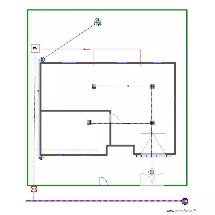 martin montigny. Plan de 